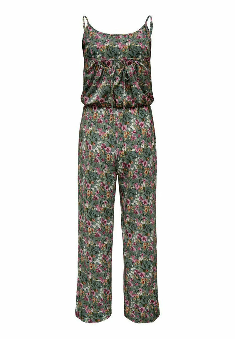 Dames jumpsuit panterprint bruin zwart rood groen roze xs s m l xl xxl