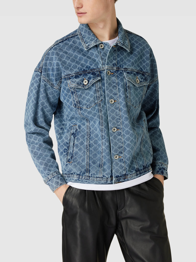 Chaqueta vaquera hombre azul sml xl