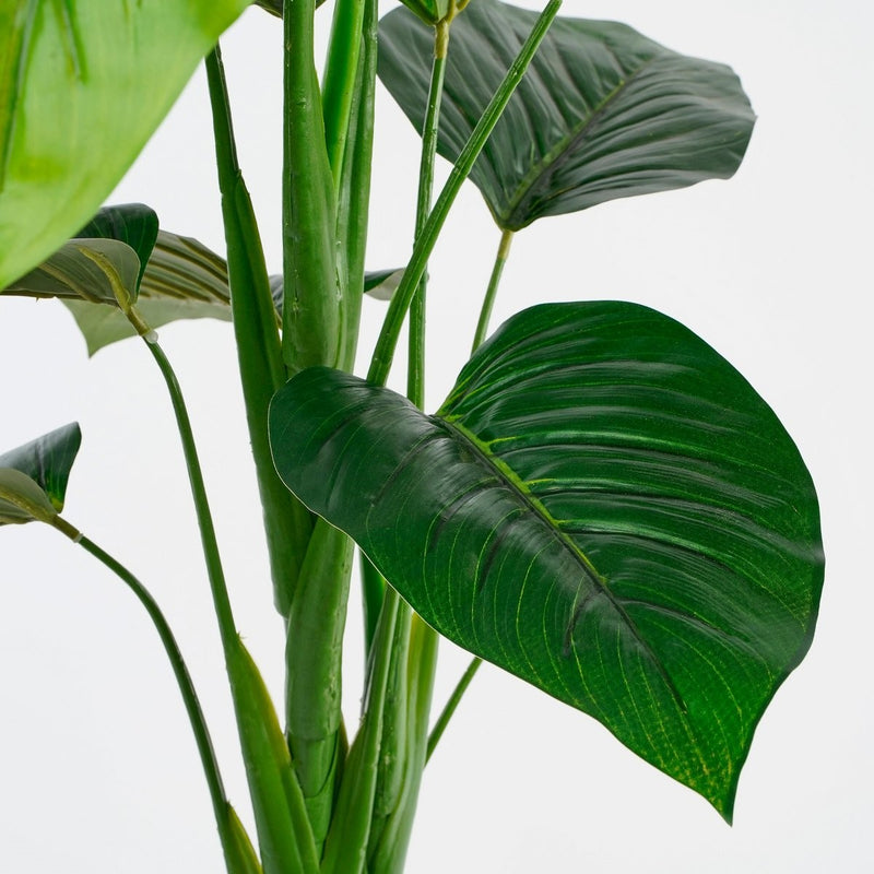 Philodendron Kunstplant - H100x Ø70 cm - Groen