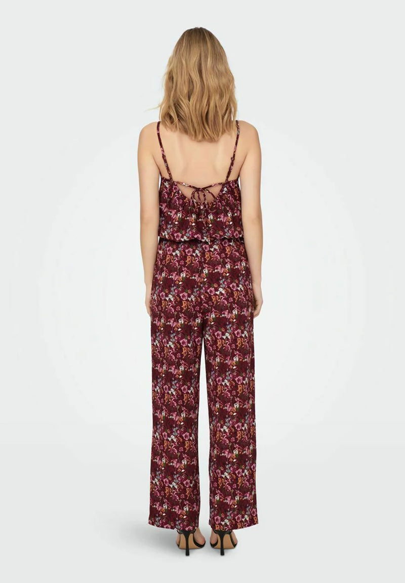 Dames jumpsuit panterprint bruin zwart rood groen roze xs s m l xl xxl