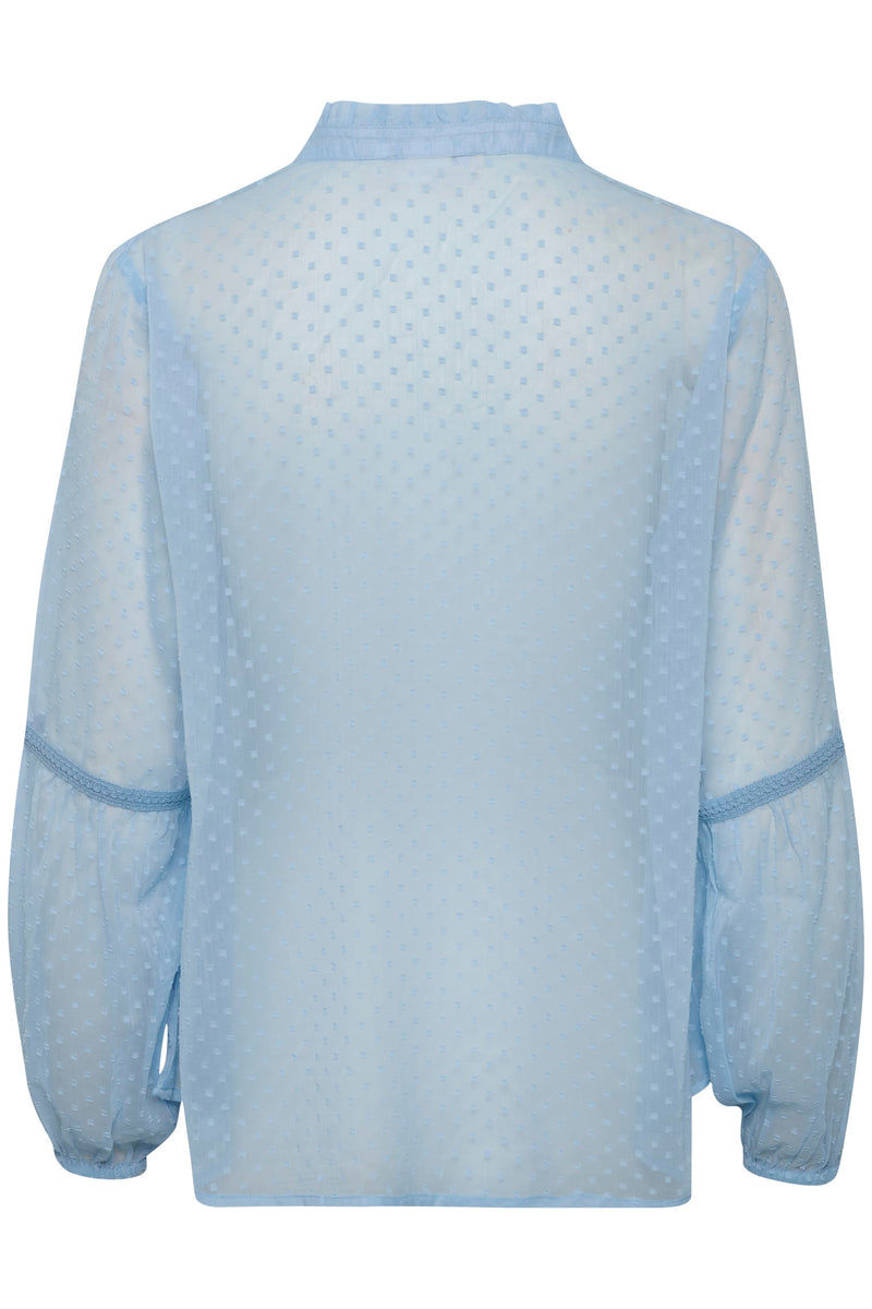 Blusa de mujer aireada azul claro xs sml xl xxl xxxl