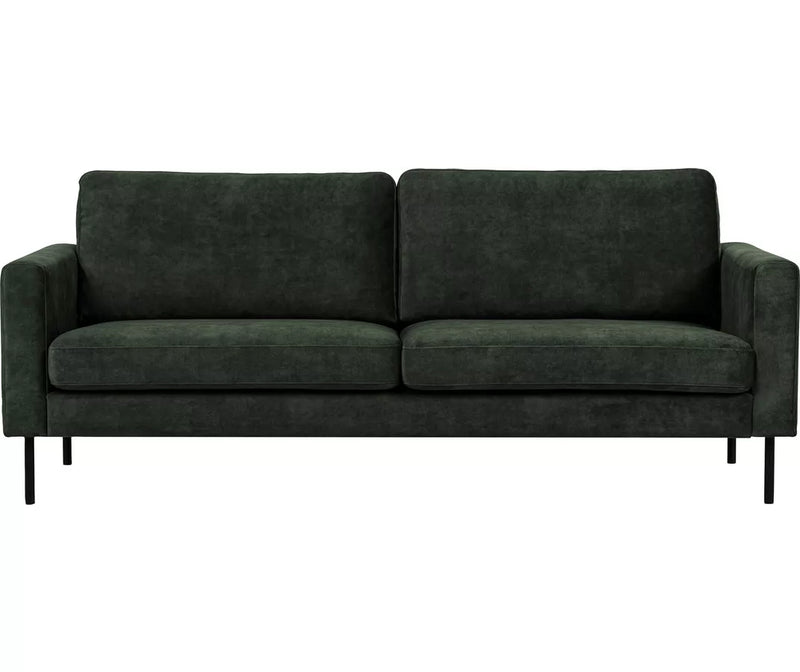 Conjunto de sofás de 2 plazas Swifterbant marrón negro gris oscuro Ancho 184 cm Fondo 86 cm Alto 84 cm Alto asiento 45 cm