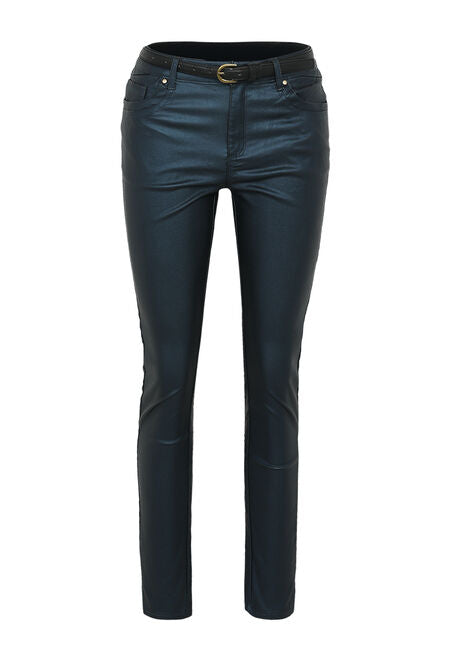 Dames broek leer zwart m l xl xxl xxxl