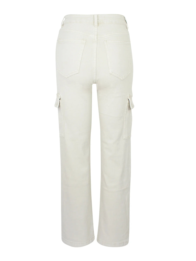 Pantalón mujer cargo beige sml xl