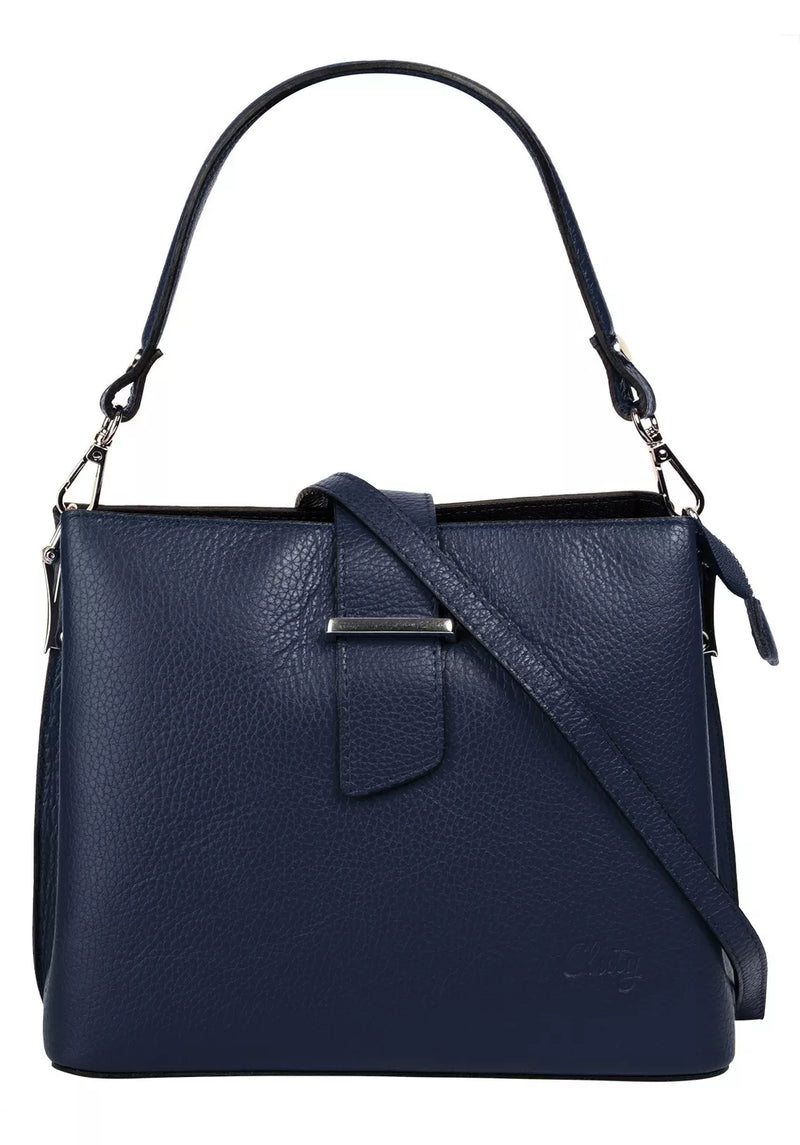 Bolso de mano mujer piel verde beige azul marrón naranja rosa rojo blanco negro