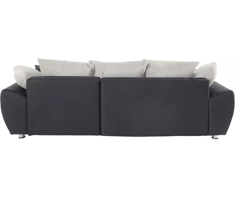 Conjunto de sofás de 2 plazas Swifterbant gris antracita ancho 248 cm fondo 162 cm alto 84 cm alto asiento 42 cm