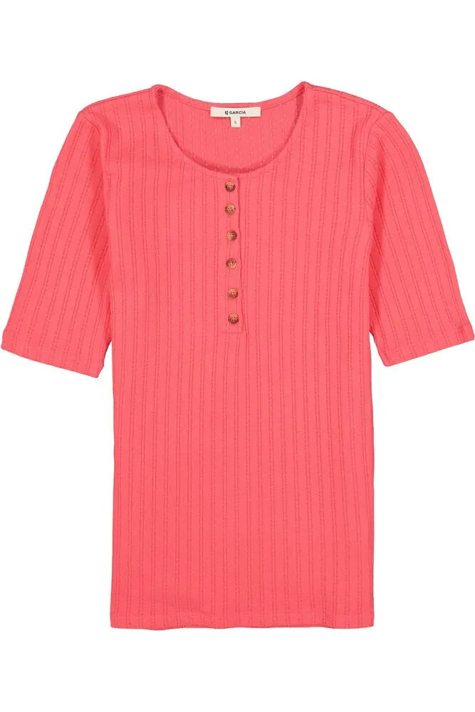 Dames shirt korte mouwen roze groen xs s m l xl xxl