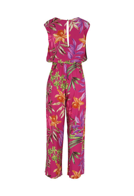 Dames jumpsuit roze m l xl xxl xxxl