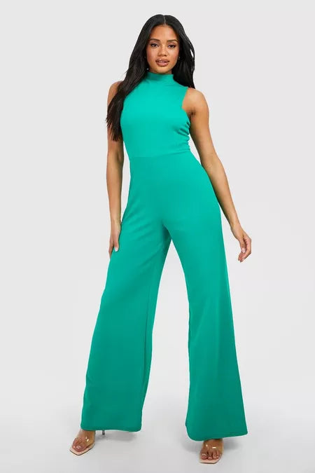 Dames jumpsuit m groen