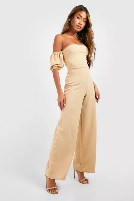 Dames jumpsuit m l xl xxl geel zwart