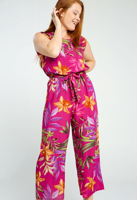 Dames jumpsuit roze m l xl xxl xxxl