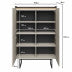 Dressoir Linq - Beige - 98 cm