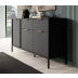 Dressoir Loren - Antraciet - 153 cm - 2 lades