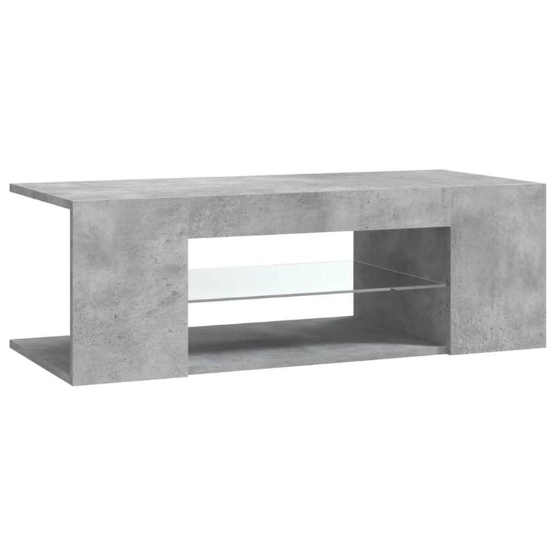 Mueble TV moderno gris Ancho 90 cm Fondo 39 cm Alto 30 cm 