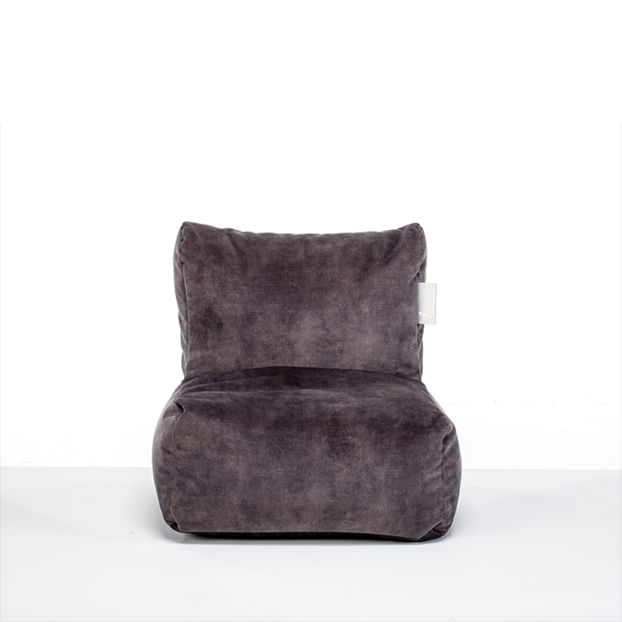 Sillón otomano puf terciopelo Infantil48 x 48 x 50 x 23 ancho x fondo x alto respaldo x alto asiento verde gris oscuro gris ceniza naranja beige rosa gris cuero marrón amarillo antracita