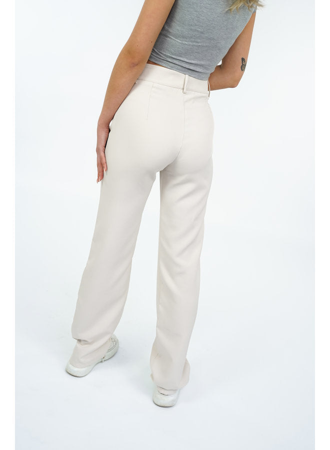 Pantalón de mujer arena violeta claro beige negro sml