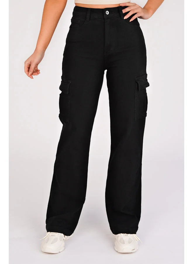 Pantalón mujer beige negro xs sml xl