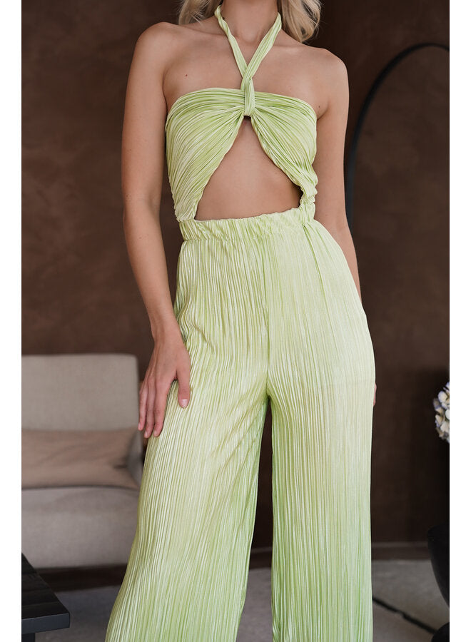 https://www.esuals.nl/halter-jumpsuit-plisse-groen-lynou.html