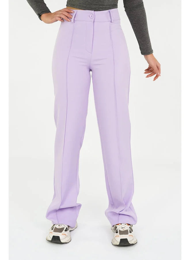 Pantalón de mujer arena violeta claro beige negro sml