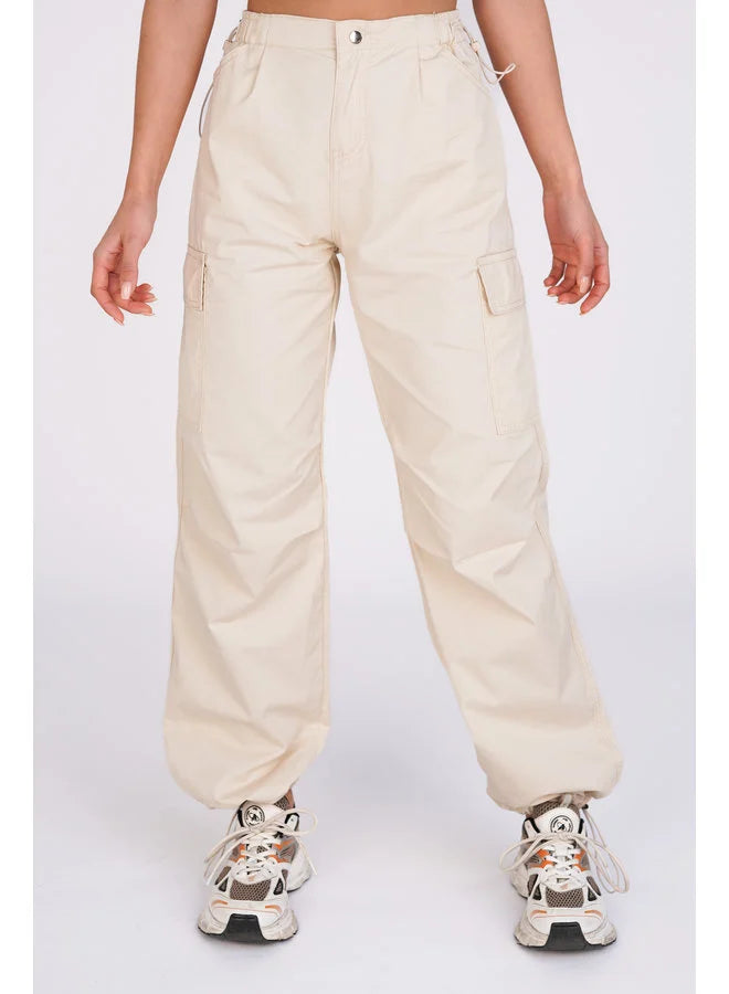 Dames broek zwart khaki beige xs s m l xl