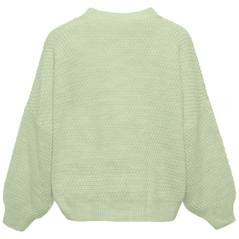 Jersey de mujer rosa beige verde talla única