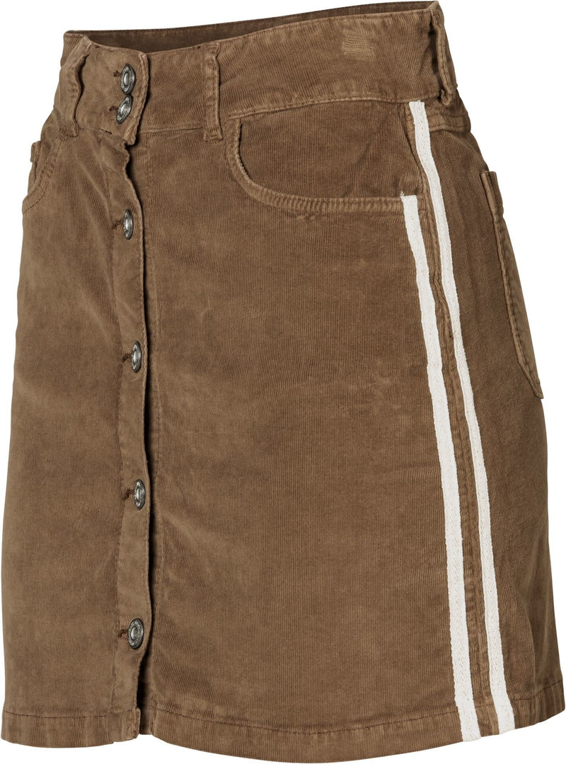 Dames rok bruin xs m