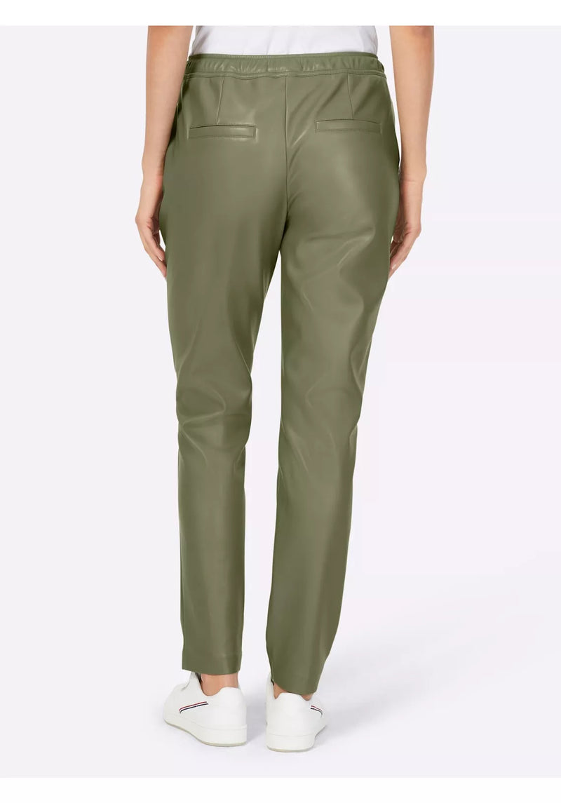 Pantalón de piel mujer verde xs sml xl xxl xxxl xxxxl xxxxxl