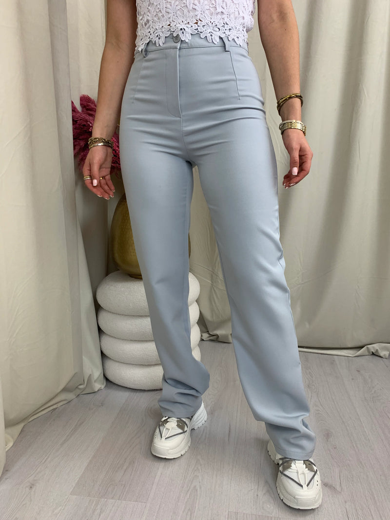 Pantalón mujer beige azul verde gris naranja sml