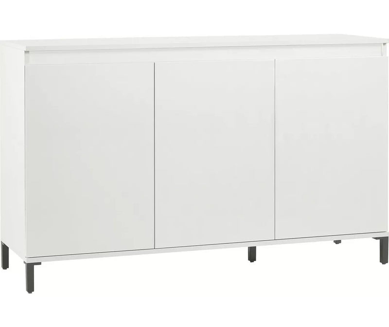 Dressoir wandmeubel modern hoogglans wit Breedte 138 cm Diepte 40 cm Hoogte 84 cm