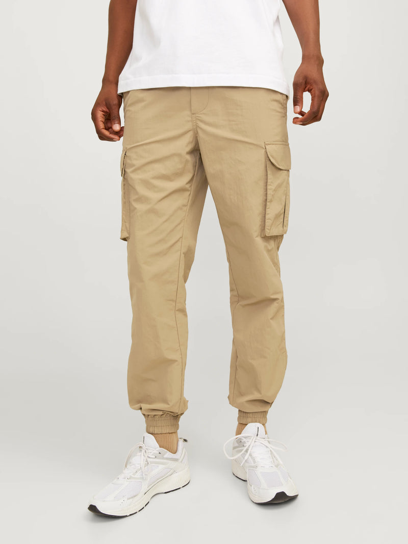 Heren Relaxed Fit Cargo broek s m l xl beige grijs zwart