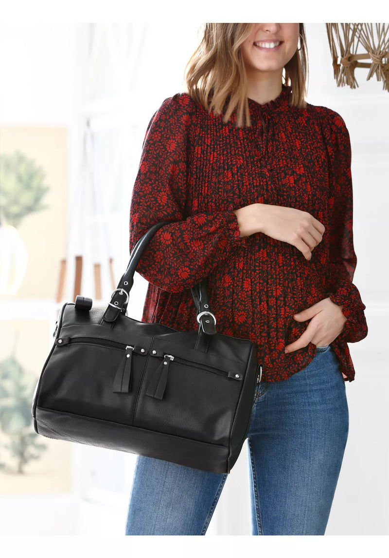 Bolso de mujer de piel negro