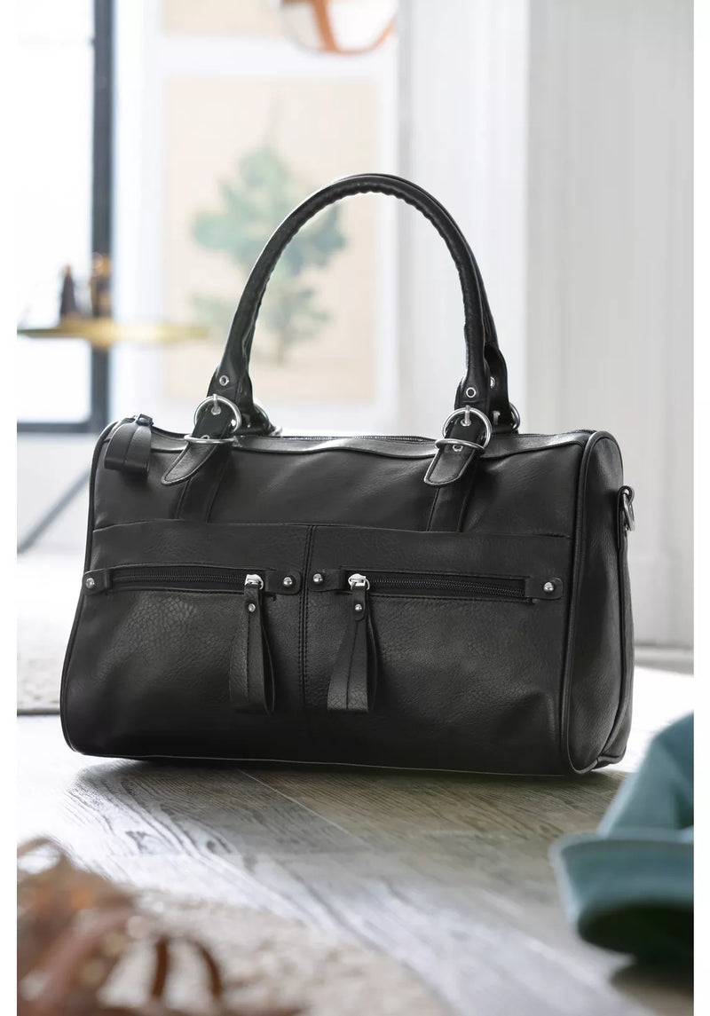 Bolso de mujer de piel negro