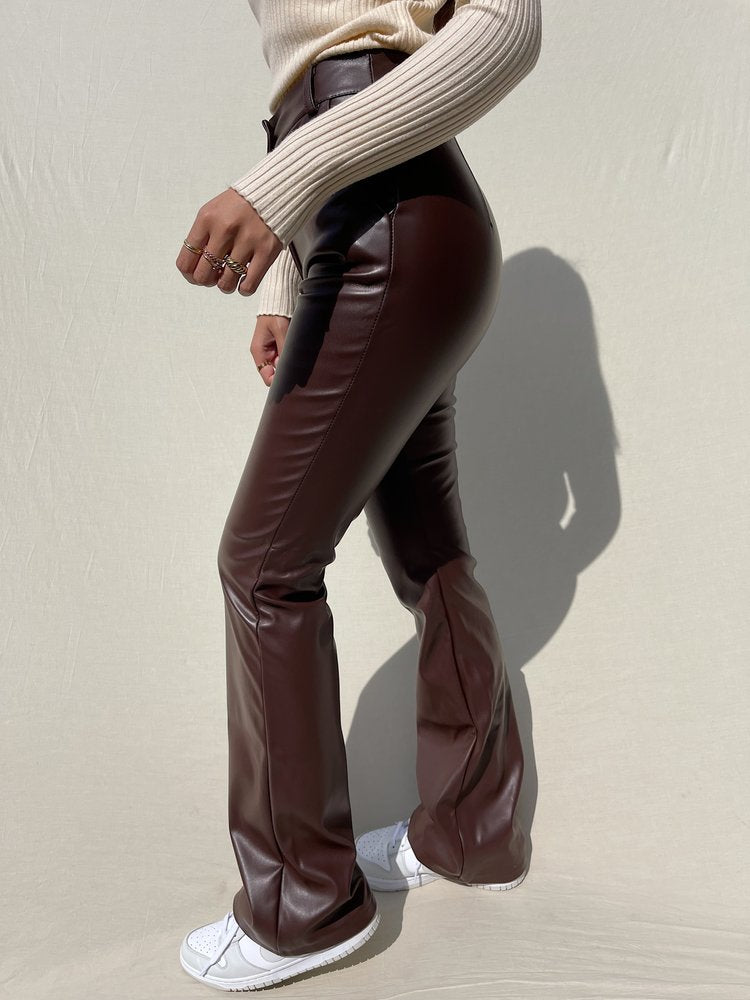 https://www.hellomylovestore.com/en/khai-faux-leather-flared-trousers-brown.html