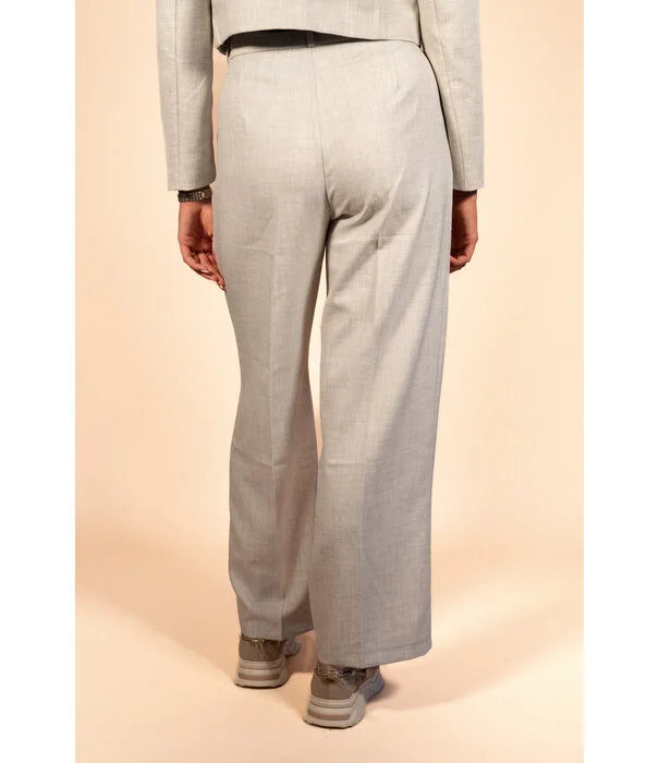 Dames pantalon licht grijs s m l