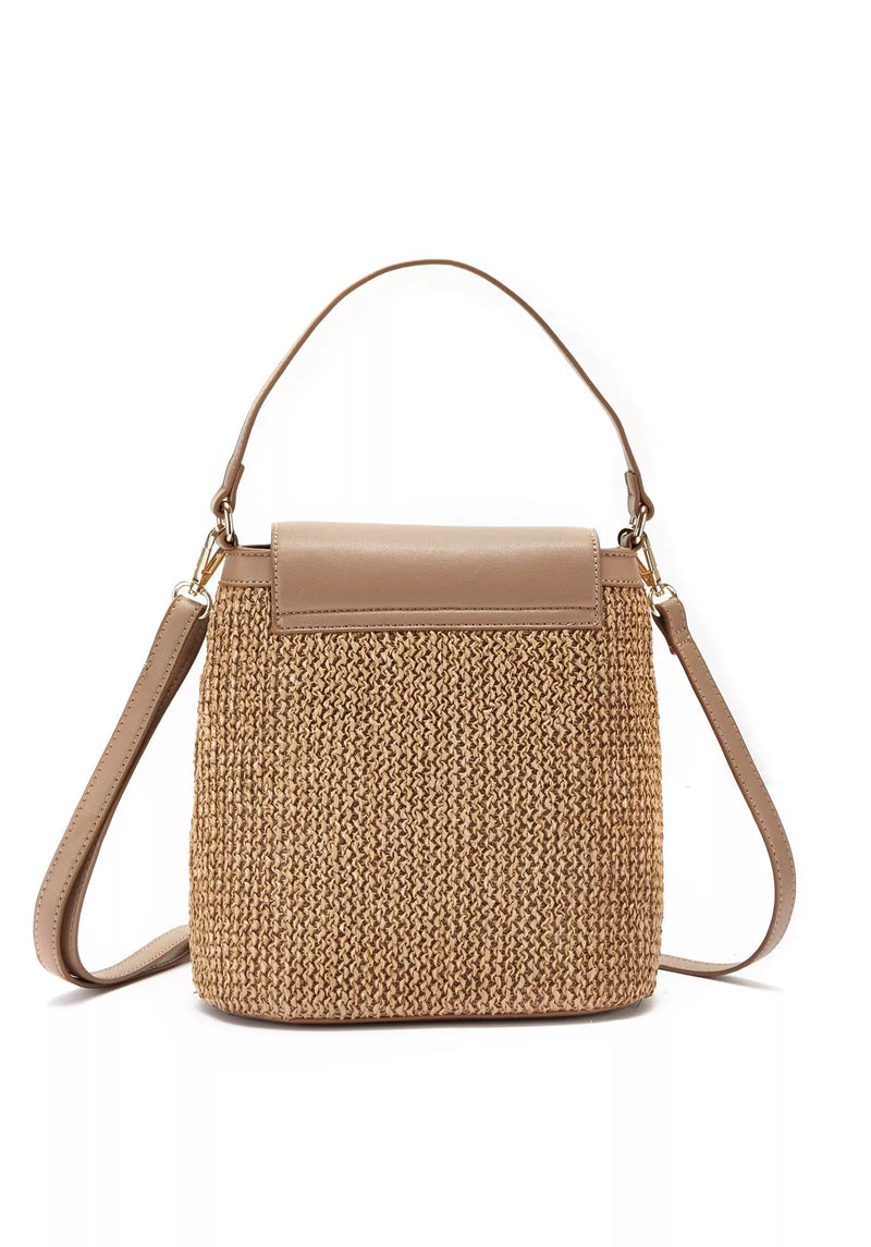 Bolso bandolera mujer marrón