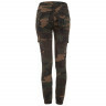 Dames broek leger print XS S M L XL