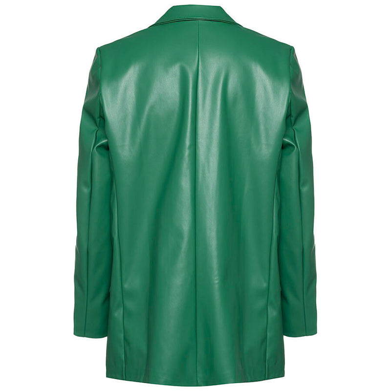 Blazer mujer verde negro sml