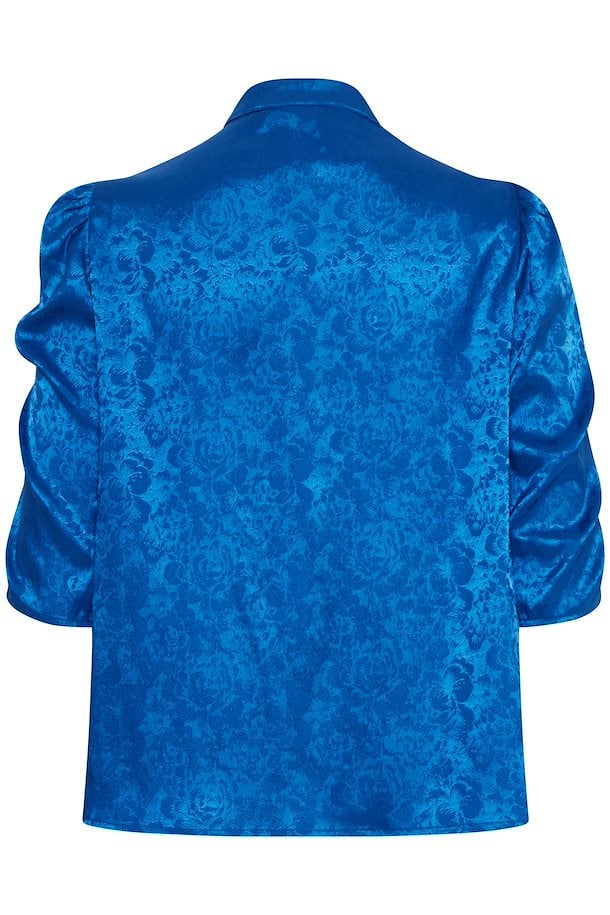 Dames blouse blauw xs s m l xl