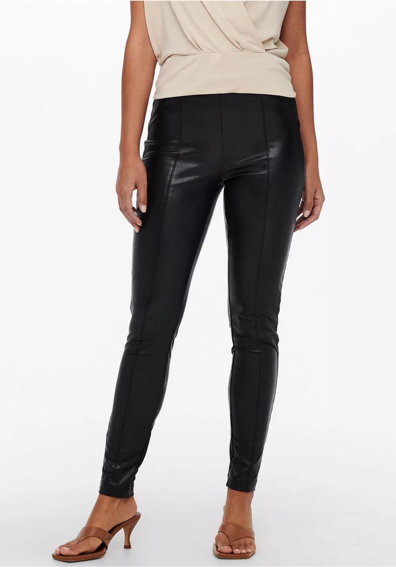 Dames leren broek xs s m l xl