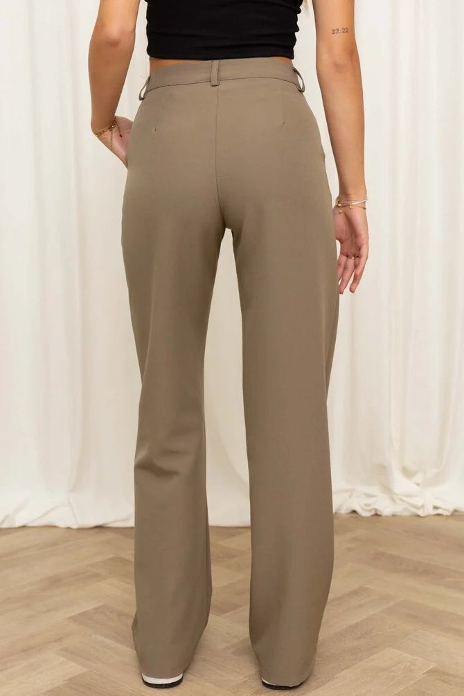 Pantalón de mujer marrón sml