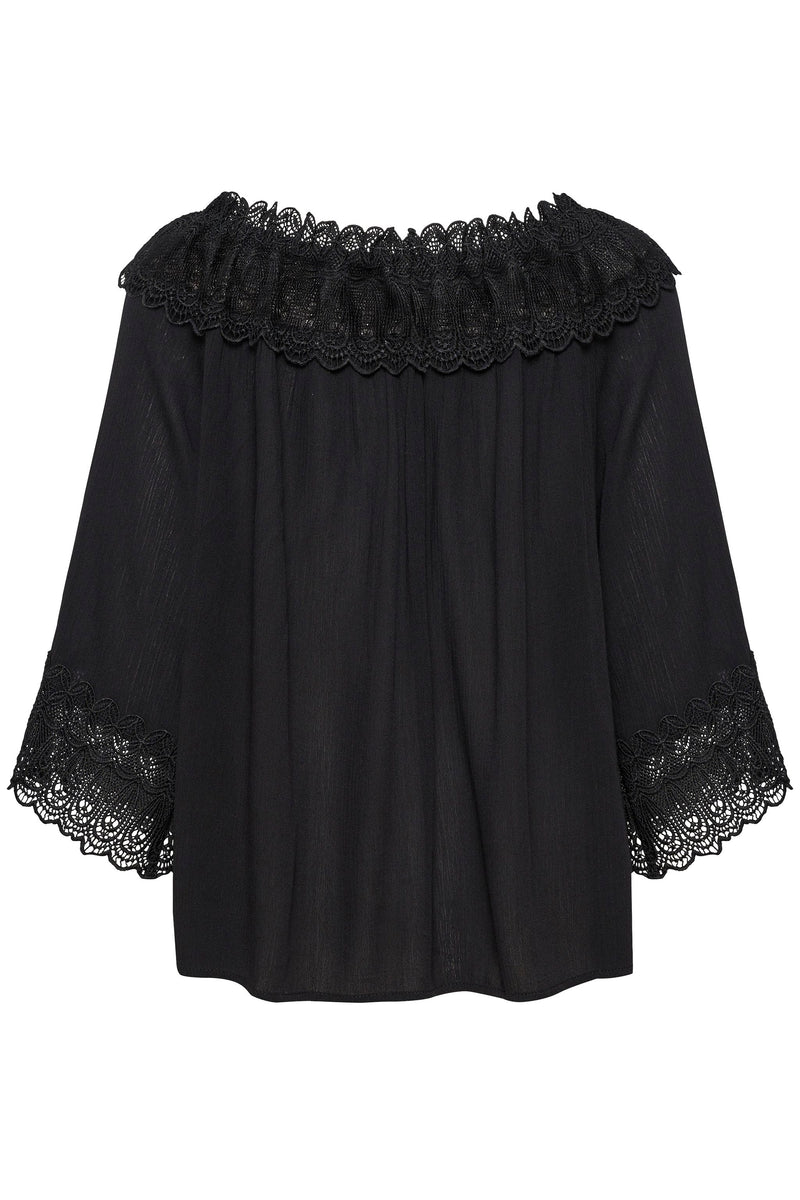 Blusa negra de mujer xs sml xl xxl xxxl