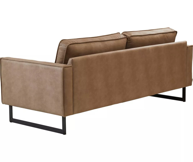 Conjunto de sofás de 2 plazas Swifterbant beige marrón marrón oscuro verde topo Ancho 174 cm Fondo 87 cm Alto 84 cm Alto asiento 45 cm