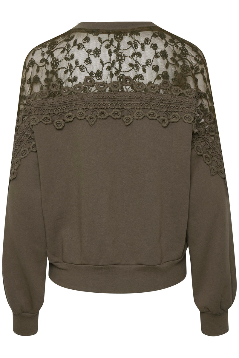 Dames blouse moeras donkergroen xs s m xl xxl