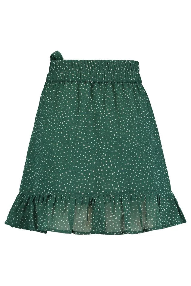 Falda mujer negro verde xs sml xl