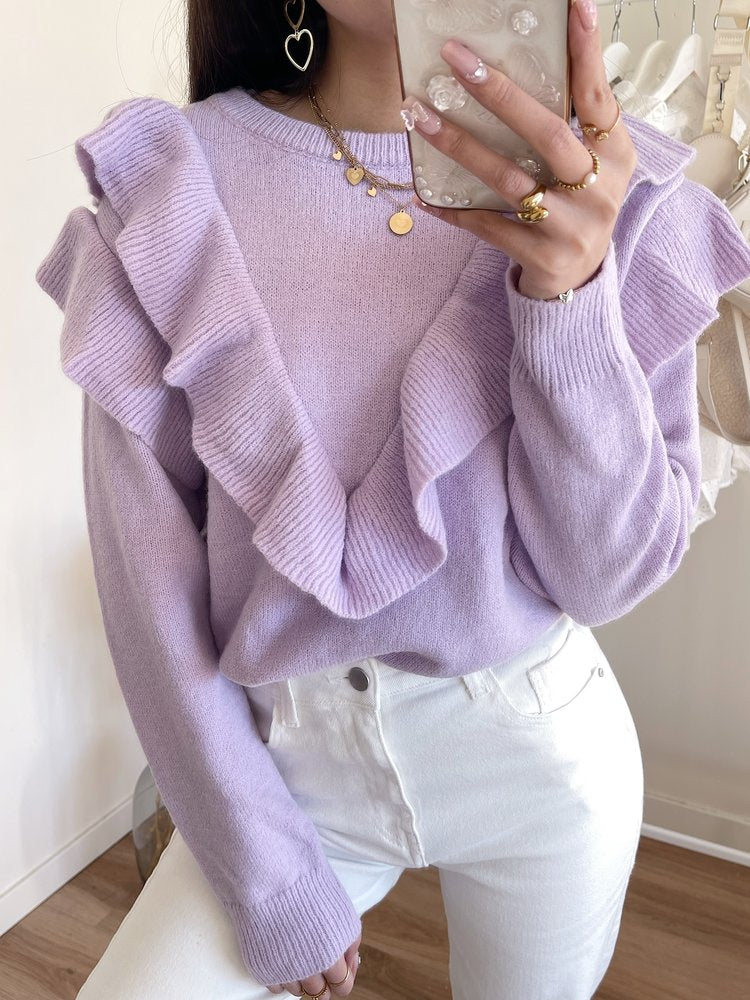 https://www.hellomylovestore.com/en/sophia-ruffle-sweater-white.html