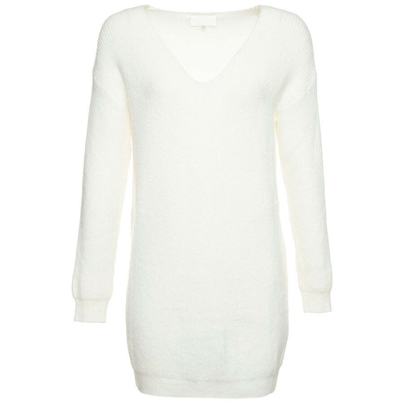 Dames trui jurk onesize creme