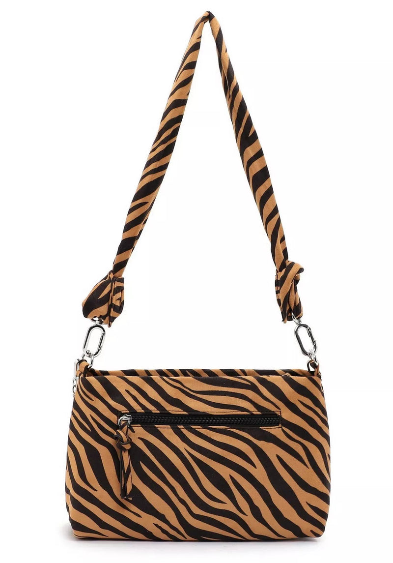 Bolso bandolera mujer animal print