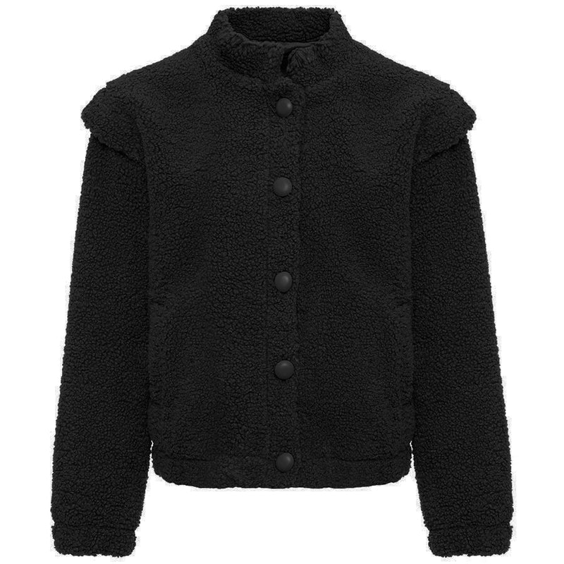 Chaqueta de mujer marrón negro sml