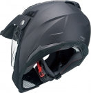 Casco scooter vito cross casco con visera molino negro mate gris nardo sml xl xxl