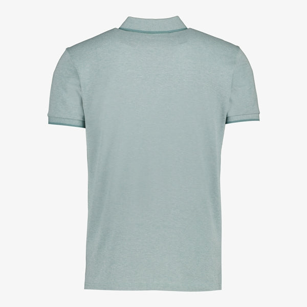 Heren poloshirt unsigned  groen blauw s m l